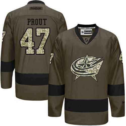 Glued Blue Jackets #47 Dalton Prout Green Salute to Service NHL Jersey,We sell and wholesale Glued Blue Jackets #47 Dalton Prout Green Salute to Service NHL Jersey on line form chian!